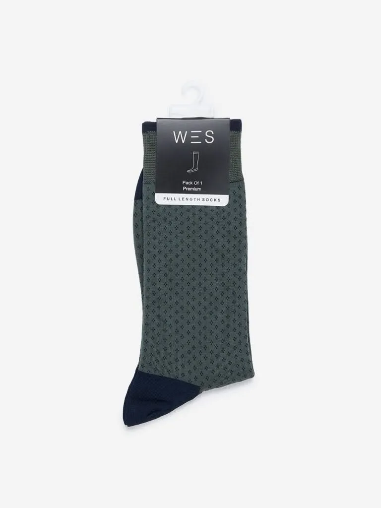 WES Lounge Olive Premium Full-Length Socks