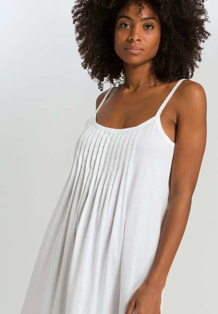 White Juliet Long Spaghetti Nightdress