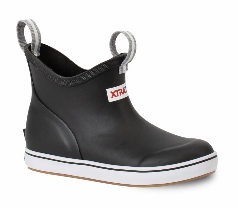 Xtratuf   Kids'  Adb Ankle Deck Boot Black M