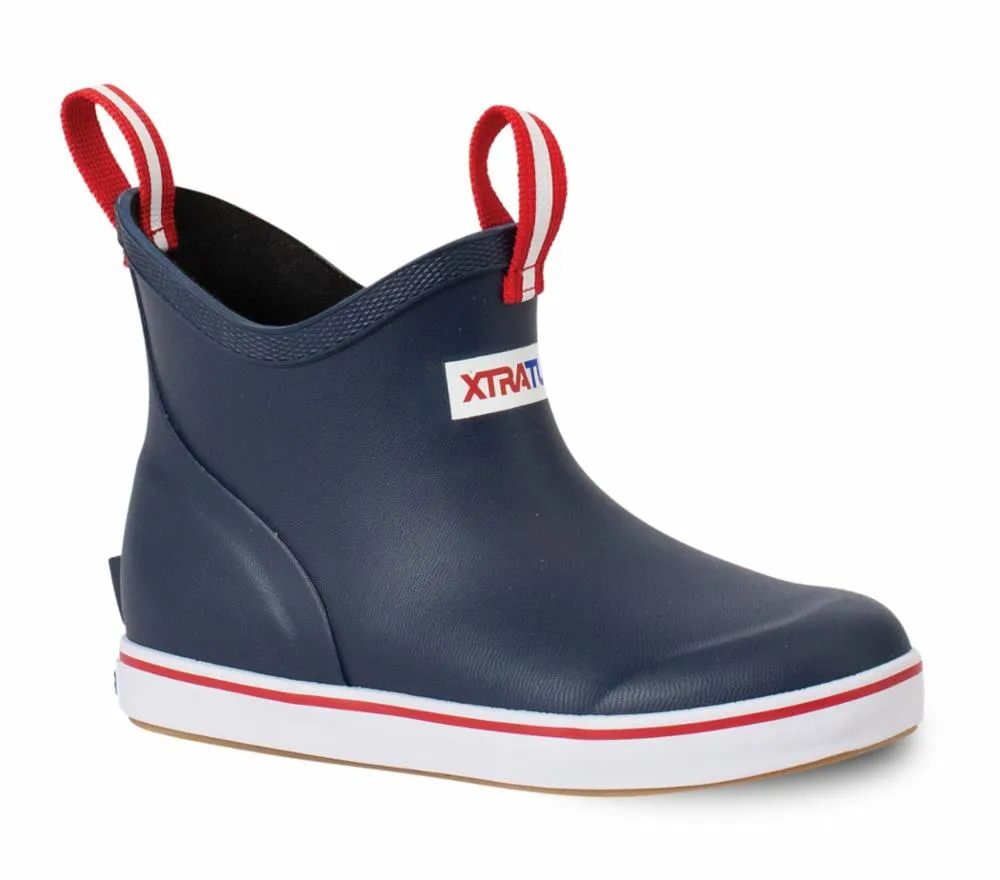 Xtratuf   Kids'  Adb Ankle Deck Boot Blue M